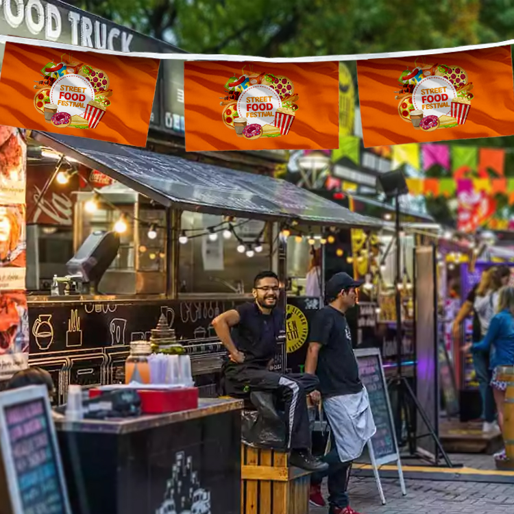 9 x 12 Custom Rectangle Pennants